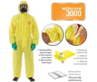 Quần áo bảo hộ chống hóa chất  Ansell Alphatec 3000