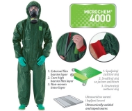 Quần áo bảo hộ chống hóa chất Ansell Alphatec 4000